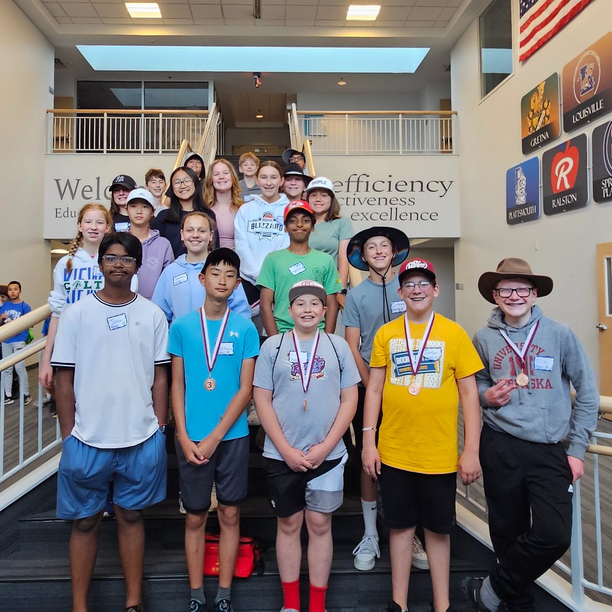 Way to go, Colts! The 8th grade HAL Academic Team earned 3rd place in the MPS Mad Hatter Quiz Bowl.  Congratulations to Nick, Jordan, Joshua &amp; Eli on your success.