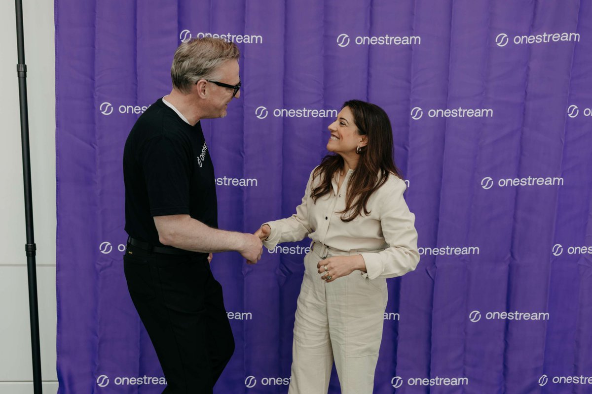 OneStream_Soft's tweet photo. Reshma Saujani’s "Brave, Not Perfect" keynote was nothing short of inspiring.
Her message on embracing imperfection to fuel innovation and leadership is exactly what we needed to hear. Thank you, Reshma! 🙌

#OneStreamSplash #TakeFinanceFurther https://t.co/RPrpp1xsLg