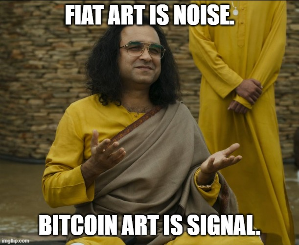 BTC4ART's tweet photo. GM, fellow #Bitcoin art lover. https://t.co/OSr3mmCsXW