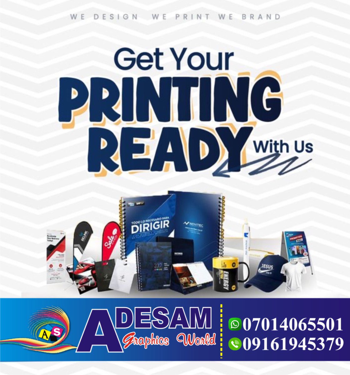 Let handle your next design and printing ✅