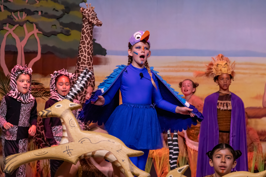 TheatreWorldBD's tweet image. Thanks to Victoria Scalfaro for sharing these fierce photos her recent production of #Disney's "The Lion King". We can "feel the love" that went into those fun costumes, which really popped against our "Tranquil Grasslands" #backdrop. ow.ly/h2nF50VUbfQ