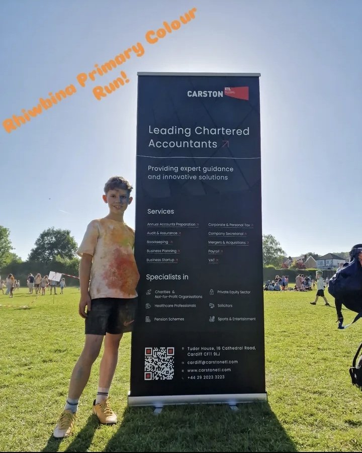 Amazing afternoon at Rhiwbina Primary Colour Run. Thank you, <a href="/FORhiwbeinaPS/">Friends of Rhiwbeina Primary School PTA</a>, for organising and letting <a href="/CarstonETL/">Carston ETL</a> support the event!