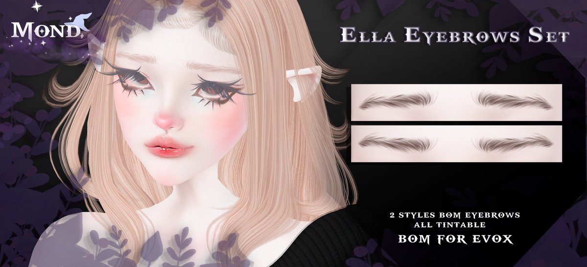 Mondwlly's tweet photo. ..♡ Ella Eyebrows Set &amp; Nimue Shape – Sokawaii Sundays ♡.. 
......................................................................................................
📍Taxi: 
https://t.co/sO56Q2xSTK https://t.co/rzpPtAZGyL