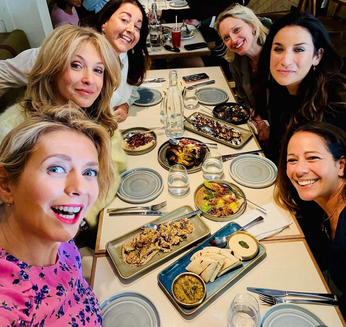 Nicole Lampert (@nicolelampert) on Twitter photo Five amazing women and me.
Delicious lunch as we set the world to rights and celebrated four birthdays.
<a href="/RachelRileyRR/">Rachel Riley MBE ๐</a> <a href="/TracyAnnO/">Tracy-Ann Oberman</a> <a href="/KarenPollock100/">Karen Pollock ๐๏ธ</a> <a href="/LDNVictimsComm/">Victimsโ Commissioner London</a> <a href="/lucianaberger/">Luciana Berger</a> Five amazing women and me.
Delicious lunch as we set the world to rights and celebrated four birthdays.
<a href="/RachelRileyRR/">Rachel Riley MBE ๐</a> <a href="/TracyAnnO/">Tracy-Ann Oberman</a> <a href="/KarenPollock100/">Karen Pollock ๐๏ธ</a> <a href="/LDNVictimsComm/">Victimsโ Commissioner London</a> <a href="/lucianaberger/">Luciana Berger</a>