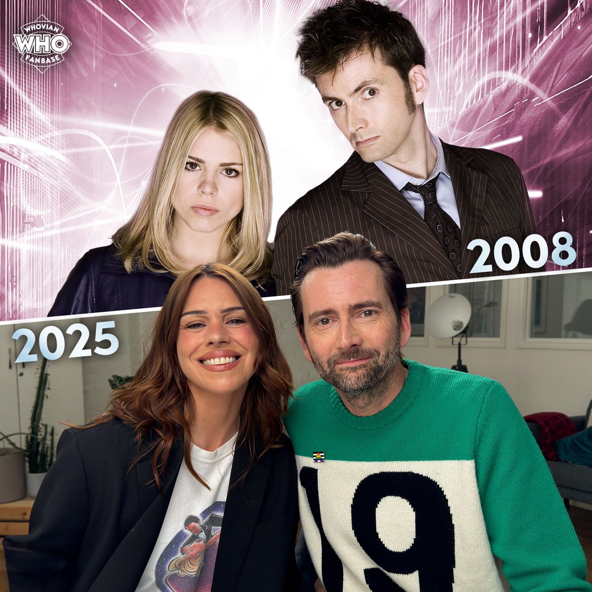 The Doctor and Rose! 💙💙➕🌹

2008 vs 2025

#DoctorWho