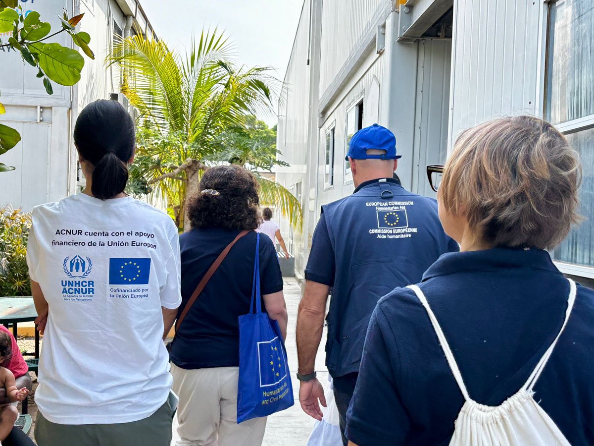 En Tapachula, punto de entrada más importante para personas refugiadas, visitamos el @albergueHyS que aloja población con necesidad de protección internacional, incluidas personas mayores, con discapacidad, niñez, sobrevivientes de violencia de género, y otras vulnerabilidades.