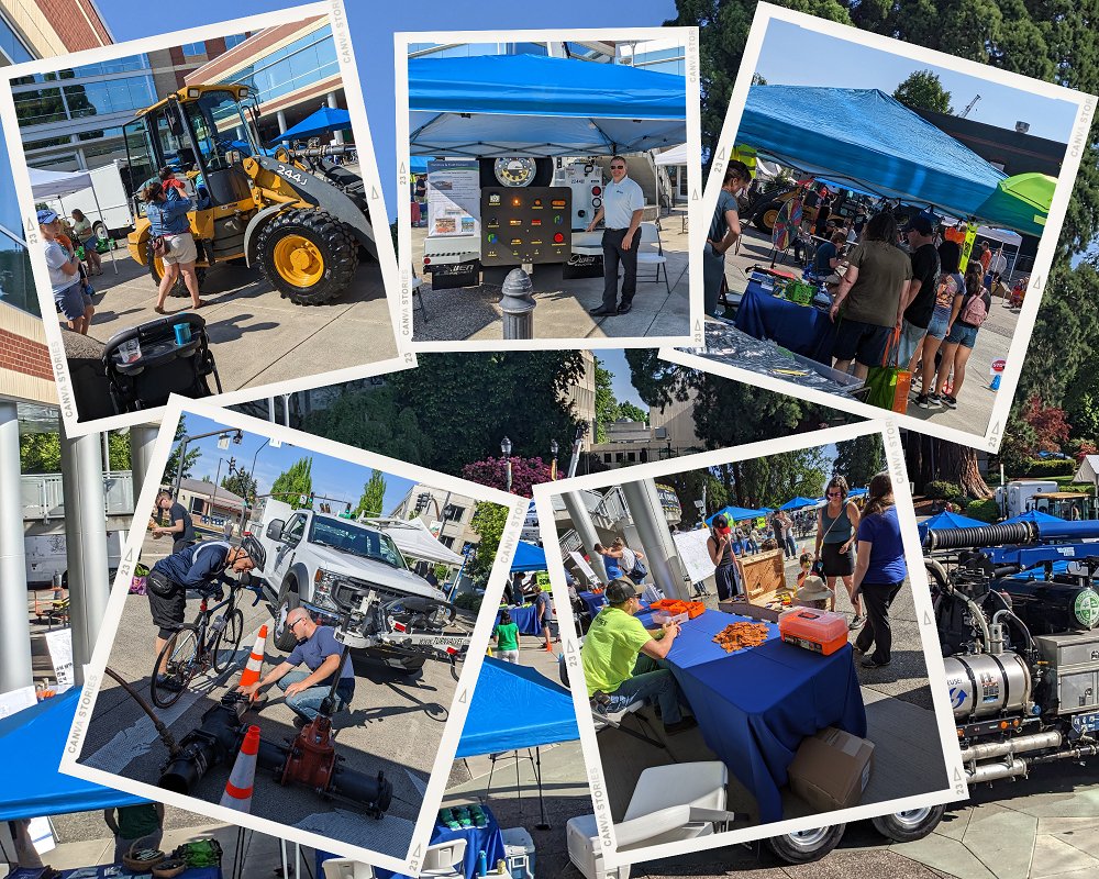 Public Works Day is almost here!!! Come out and celebrate with us on Saturday, May 17th from 9 am - 1 pm at the Downtown Hillsboro Saturday Farmers' Market!