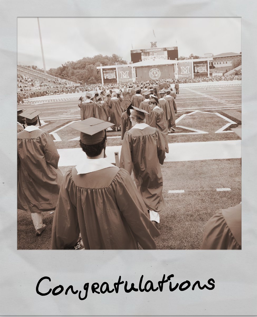 miamiuniversity's tweet photo. Can't make it to campus for commencement? Tune in to our live stream this Saturday at 10:30 a.m. Click the link below and press the "Notify Me" button on our video.
🔗: https://t.co/pEtQqutu2p
#LoveAndHonor #MiamiOHGrad https://t.co/cIKXEKZGG8