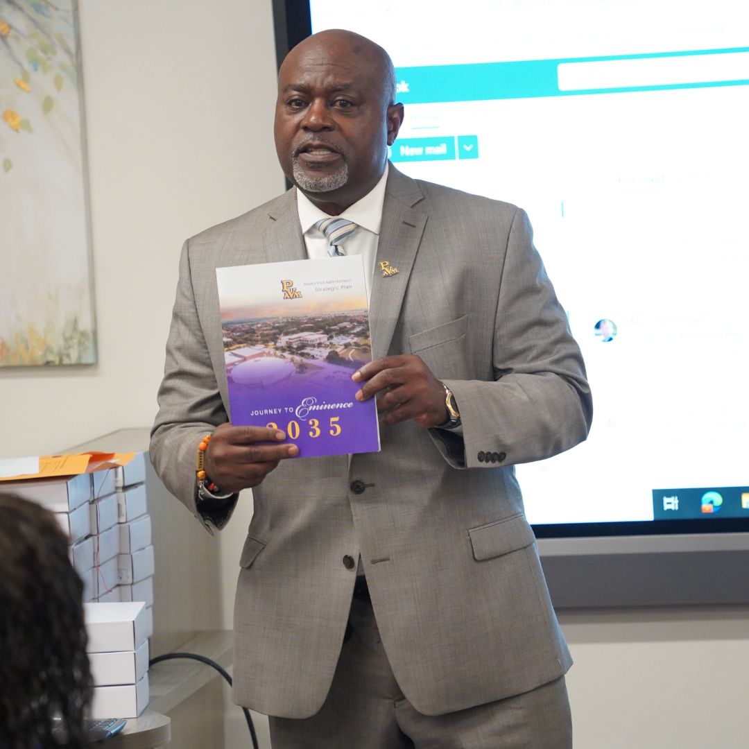 PVAMUresearch's tweet photo. R&amp;I proudly hosted the University Advisory Research Council (UARC) today, recognizing its members for their leadership in advancing PVAMU’s research enterprise.

#PVAMU #PVAMUResearch #R2 #UARC https://t.co/IimuaIazL9
