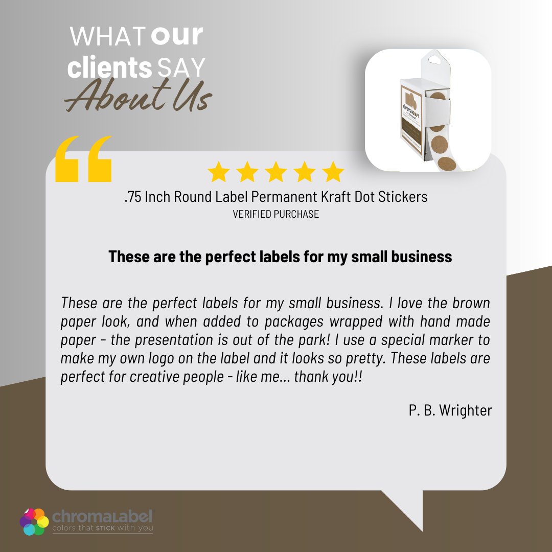 ChromaLabel's tweet image. When packaging becomes part of the art. 🎨📦
Kraft dot stickers + handmade paper = unforgettable presentation. ✨
Perfect for makers, creatives, and anyone who puts heart into every detail.

#SmallBusinessLove #KraftLabels #CreativePackaging #StickerLove #ChromaLabel