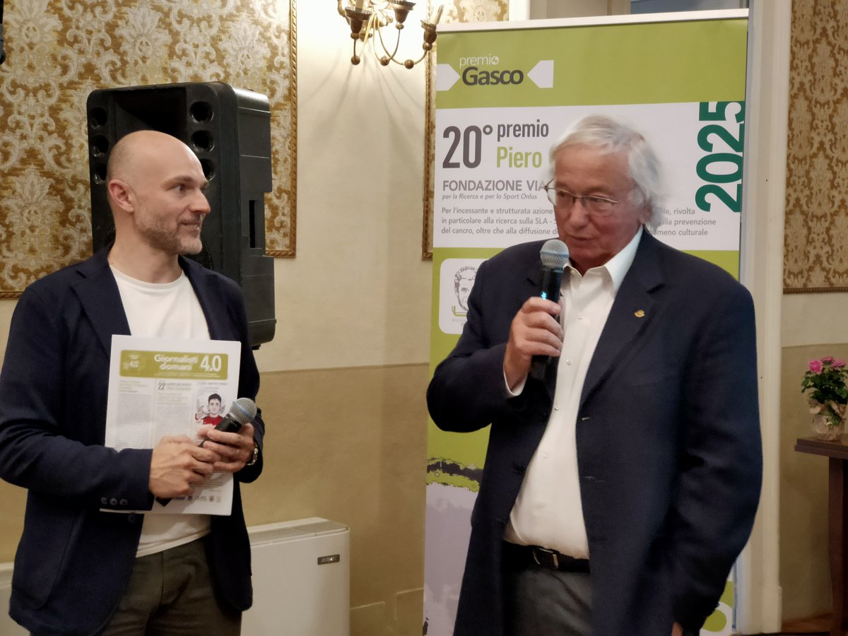 La sorpresa conclusiva di questa serata: il ventennale del #premioGasco viene assegnato alla <a href="/FVM_Official/">FVM</a>. La consegna del riconoscimento avverrà il 4 giugno al #teatroToselli di #Cuneo nell'ambito della festa conclusiva di #Ascuoladigiornalismo.

#AssociazioneDardanello