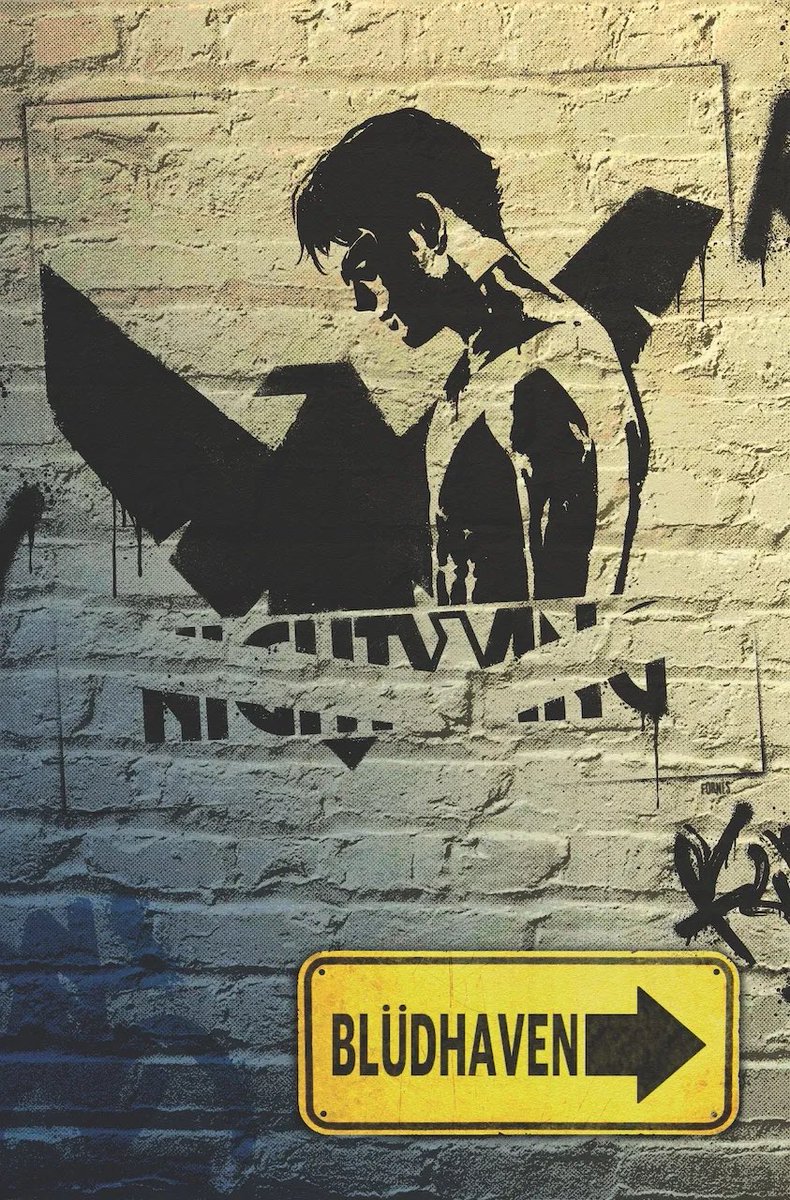 Variant cover for Nightwing #129.