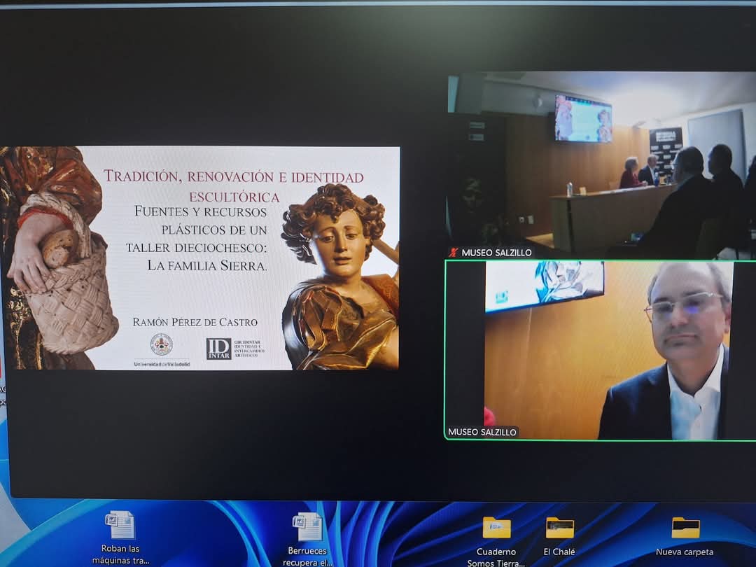 🏛El profesor Ramón Pérez de Castro impartió una conferencia sobre la familia Sierra en el Museo Salzillo de Murcia, dentro del XV Seminario por el Día Internacional de los Museos. Medina de Rioseco y su legado, muy presentes.