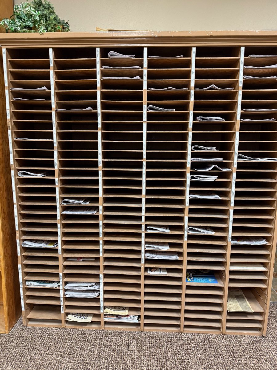 Once upon a time, this case at the SDNA office would be filled by Friday morning with the latest issue of every South Dakota weekly newspaper. These days, not so much, thanks to the worsening delivery woes of the <a href="/USPS/">U.S. Postal Service</a>. And it's not just newspapers. All sorts of mail being