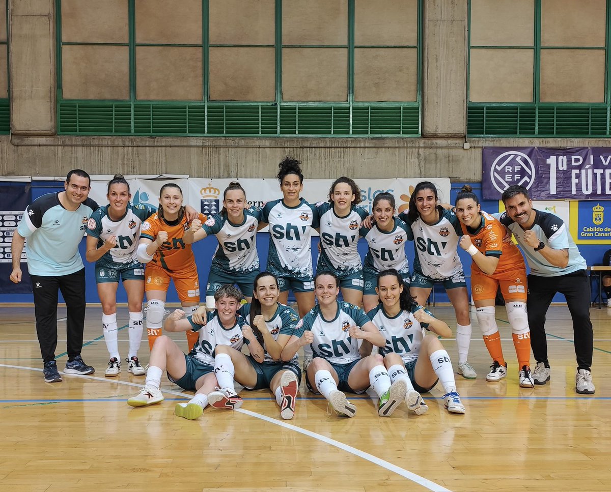 Victoria en Canarias que nos permite matemáticamente ser cuartas en liga y jugar el play off de liga por el título.

¡Vamos equipo!💪🧡

#STVRoldan
