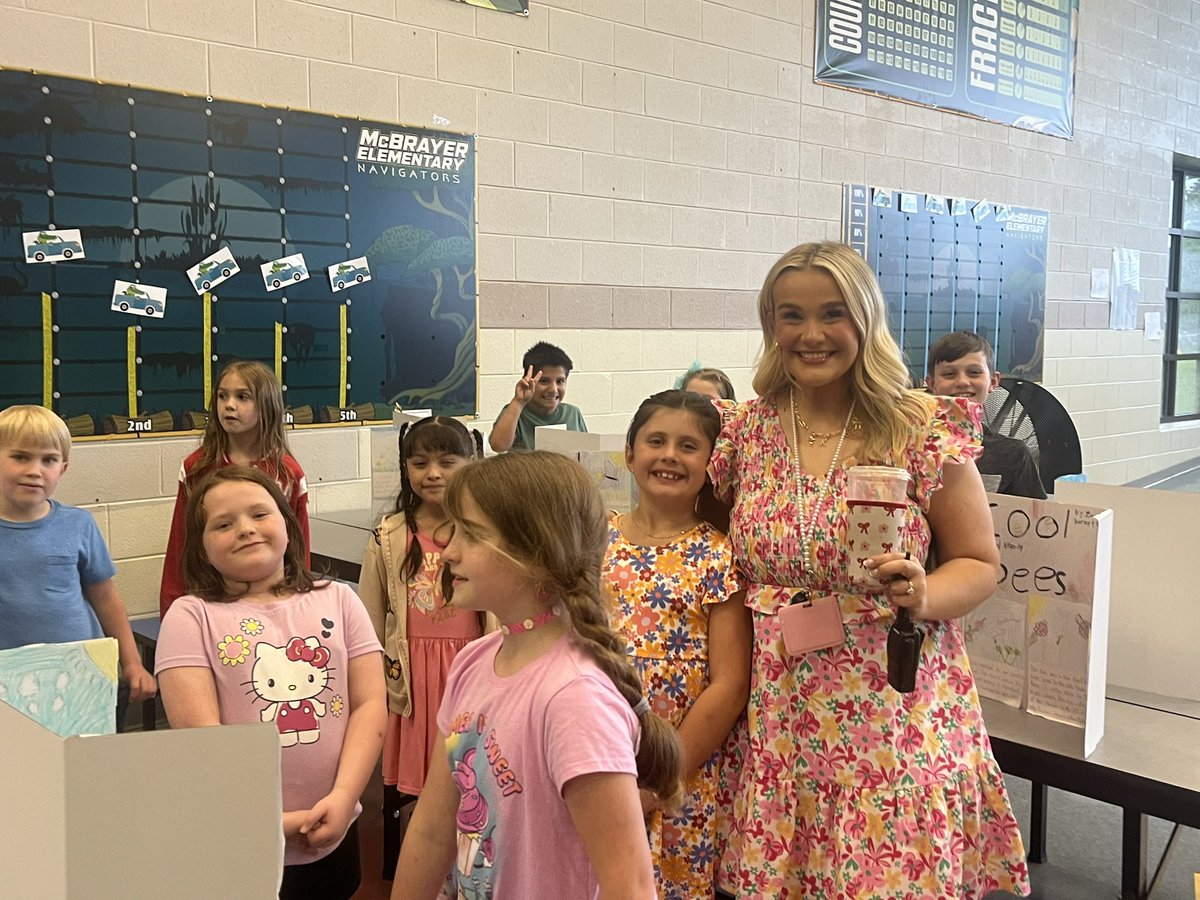 Prowlander's tweet photo. 🎉🐝 Pollinator Party Alert! 🦋🌸
Our 2nd graders at McBrayer @McBrayerElem wrapped up their @ELeducation module in the sweetest way — with a Pollinator Party! From bees to butterflies, we celebrated all the buzzing brilliance of our tiny scientists. #rcLEAD #HQIRs #studentled https://t.co/T81HM4S2b0