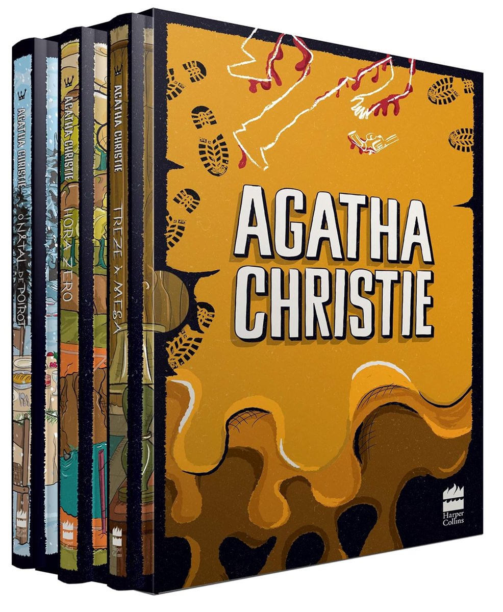 Promodlivros's tweet photo. Oferta Amazon ✨️ Capa dura

📚❤️ Coleção Agatha Christie - Box 6 

Por: R$ 57,99

↪️ https://t.co/SpQfYNdVr9 https://t.co/JCgmyOvnuE