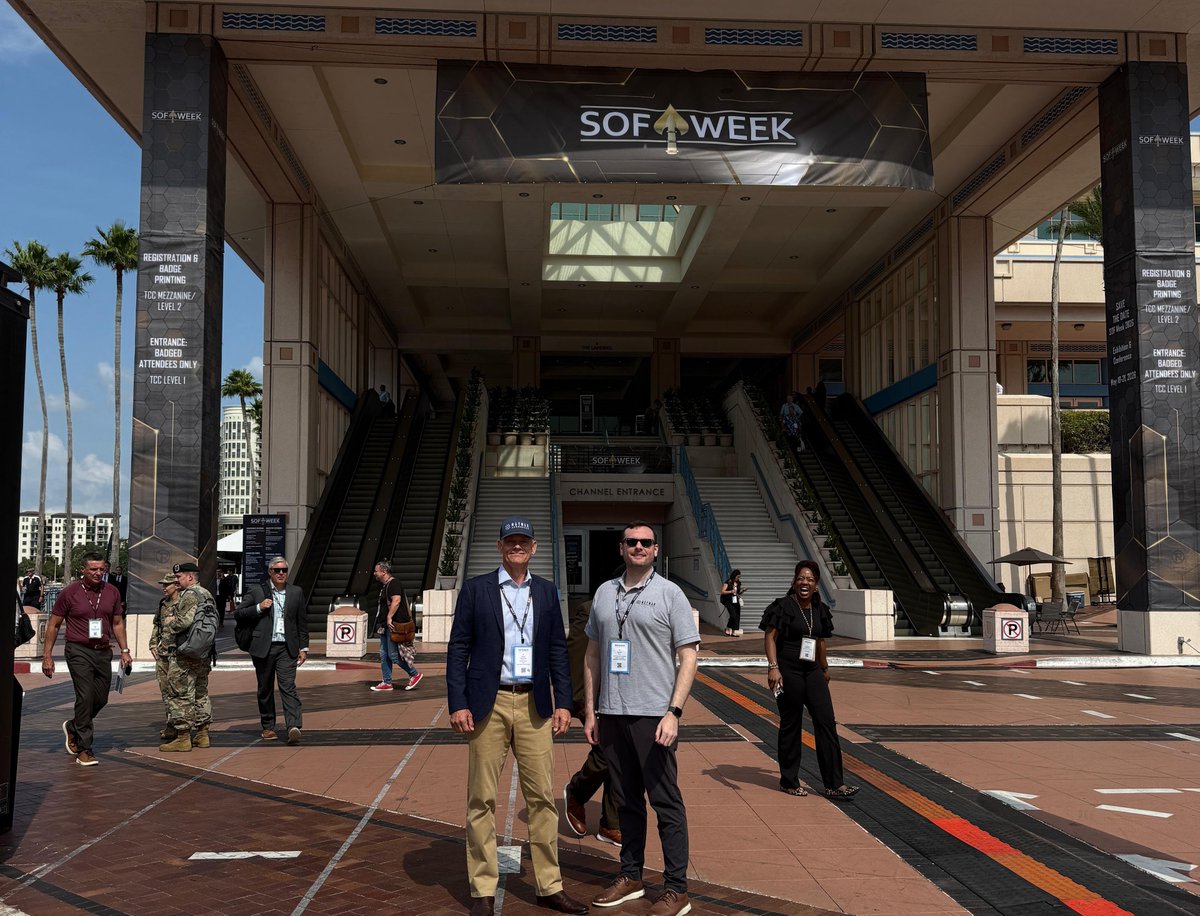 maymanaerospace's tweet photo. 📷Fantastic week in Tampa at #SOFWEEK. Lots of innovative and disruptive technology and opportunity for partnerships. There’s nothing out there like RAZOR. The combination of size, payload and speed is unbeatable!

#MaymanAerospace #Defense #SOFWeek2025 #SOFCommunity #GSOF https://t.co/RnJ9XMSpUT