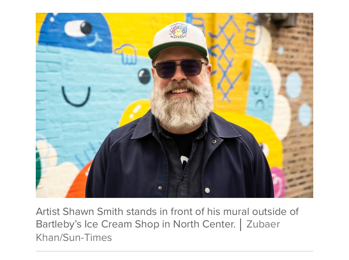 Gallery co-owner Shawnimals got a nice write up in the Sun Times today! 

chicago.suntimes.com/murals/2025/05…
