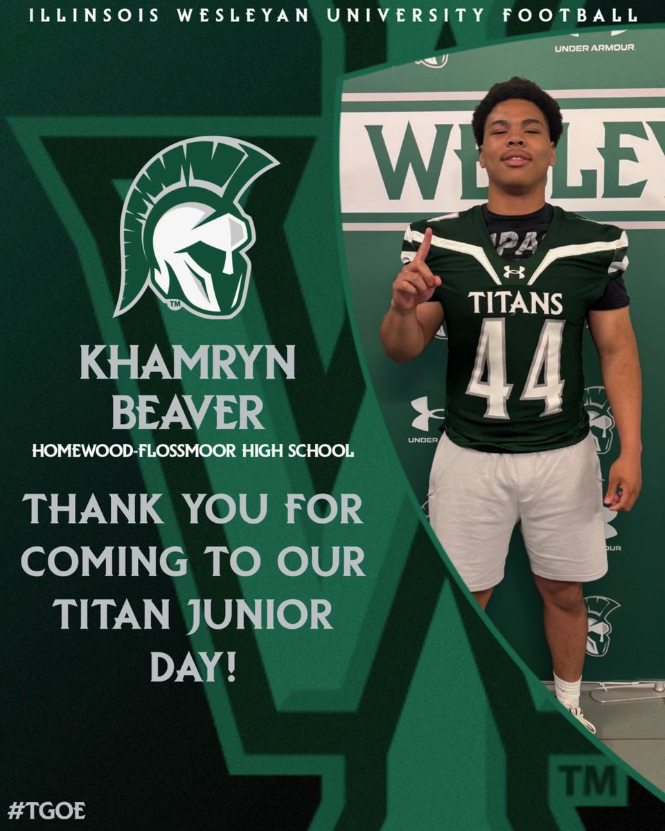 Khamryn Beaver (@khamryn_beaver) on Twitter photo Thanks to <a href="/CoachFlood1/">Coach Flood</a> for the great junior day and all the coaches who chipped in to give me a great experience!! GO TITANS Thanks to <a href="/CoachFlood1/">Coach Flood</a> for the great junior day and all the coaches who chipped in to give me a great experience!! GO TITANS