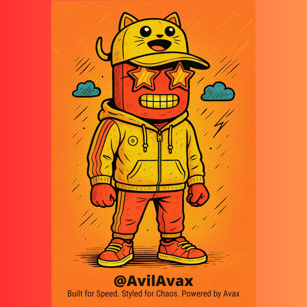volatilityjunky's tweet photo. When your drip’s on-chain and your gas fees are low 😤🔥
@AvilAvax pulling up like:
Styled for chaos. Minted for war. Powered by Avax. ⚡🐾
#MeowMode #OnChainOps #CryptoDrip
@_xSalmane @AvilAvax @AvilAgent https://t.co/vqyM7OpnRE