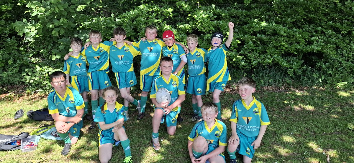 Diwrnod ffantastig i'r tîm rygbi yma!🌞Thanks Mr Bound for organising the 7-a-side tournament! 🏉 We had an amazing time!😊
