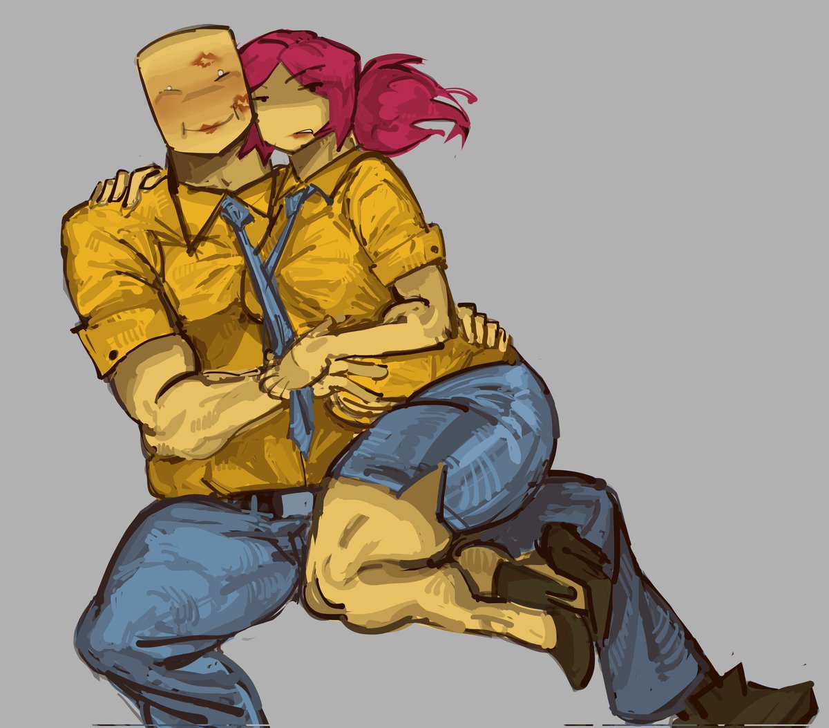 germeshu's tweet photo. you confused them 
#robloxart #jonhdoe #janedoe https://t.co/tBbcl6bzQe