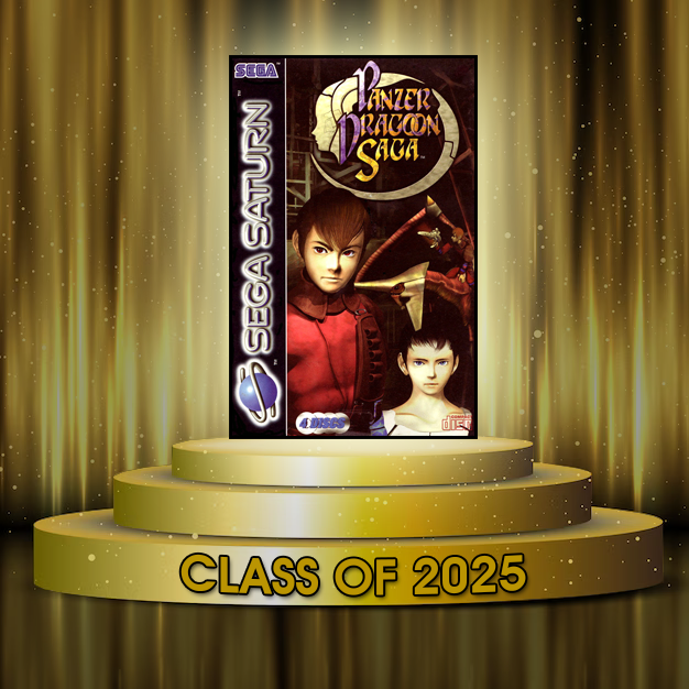 VG_HOF's tweet photo. The rare and expensive games polls have been tallied and we have a winner.

The 70th game going into the Video Game Hall of Fame is Panzer Dragoon Saga!

Thanks to all who voted. Hear its nomination on podcast episode '50. Rare and Expensive Games' https://t.co/CIPtGgONDs 
#Sega https://t.co/3NLHxKluGQ