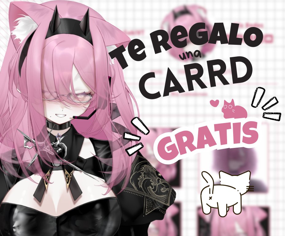 Ryusukizp's tweet image. ¡VTubers, les hago una Carrd GRATIS! 🎨

¿Eres VTuber y necesitas un Carrd bonito para tu perfil? Comenta este tweet y te haré uno completamente gratis 💖

El diseño, estilo y detalles los vemos por privado 📨

¡RT para que más VTubers lo vean! 🔁

#VTuber #VTuberES #Carrd