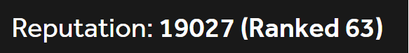 19k Rep at <a href="/Hacker0x01/">HackerOne</a>
