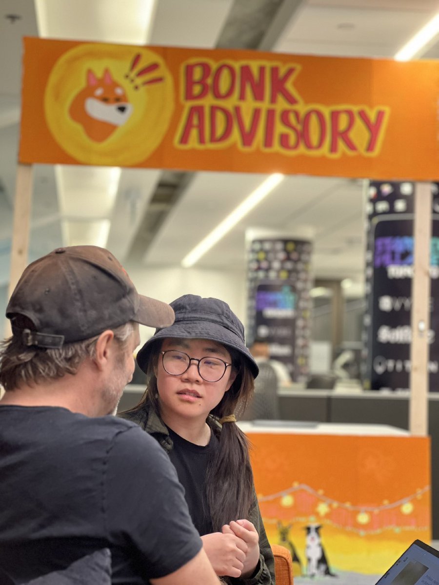 Alex || BONK Advisory (@alexhall3) on Twitter photo That's a wrap for <a href="/BonkAdvisory/">BONKAdvisory</a> at <a href="/SuperteamCAN/">Superteam Canada</a> Start Up Village Toronto, our 6th IRL/ Virtual founder support set-up of the year.
Met some great founders. Ran about 30 advisory sessions and hopefully left everyone feeling more focused on their <a href="/colosseum/">Colosseum</a> solution.
Massive That's a wrap for <a href="/BonkAdvisory/">BONKAdvisory</a> at <a href="/SuperteamCAN/">Superteam Canada</a> Start Up Village Toronto, our 6th IRL/ Virtual founder support set-up of the year.
Met some great founders. Ran about 30 advisory sessions and hopefully left everyone feeling more focused on their <a href="/colosseum/">Colosseum</a> solution.
Massive
