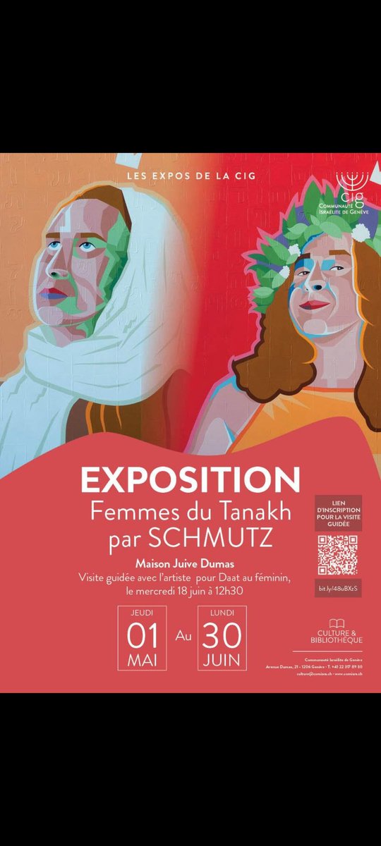 J'encourage tout le monde à visiter l'exposition de mon ami Luc à Lyon. Il est un grand ami de la communauté juive internationale.
