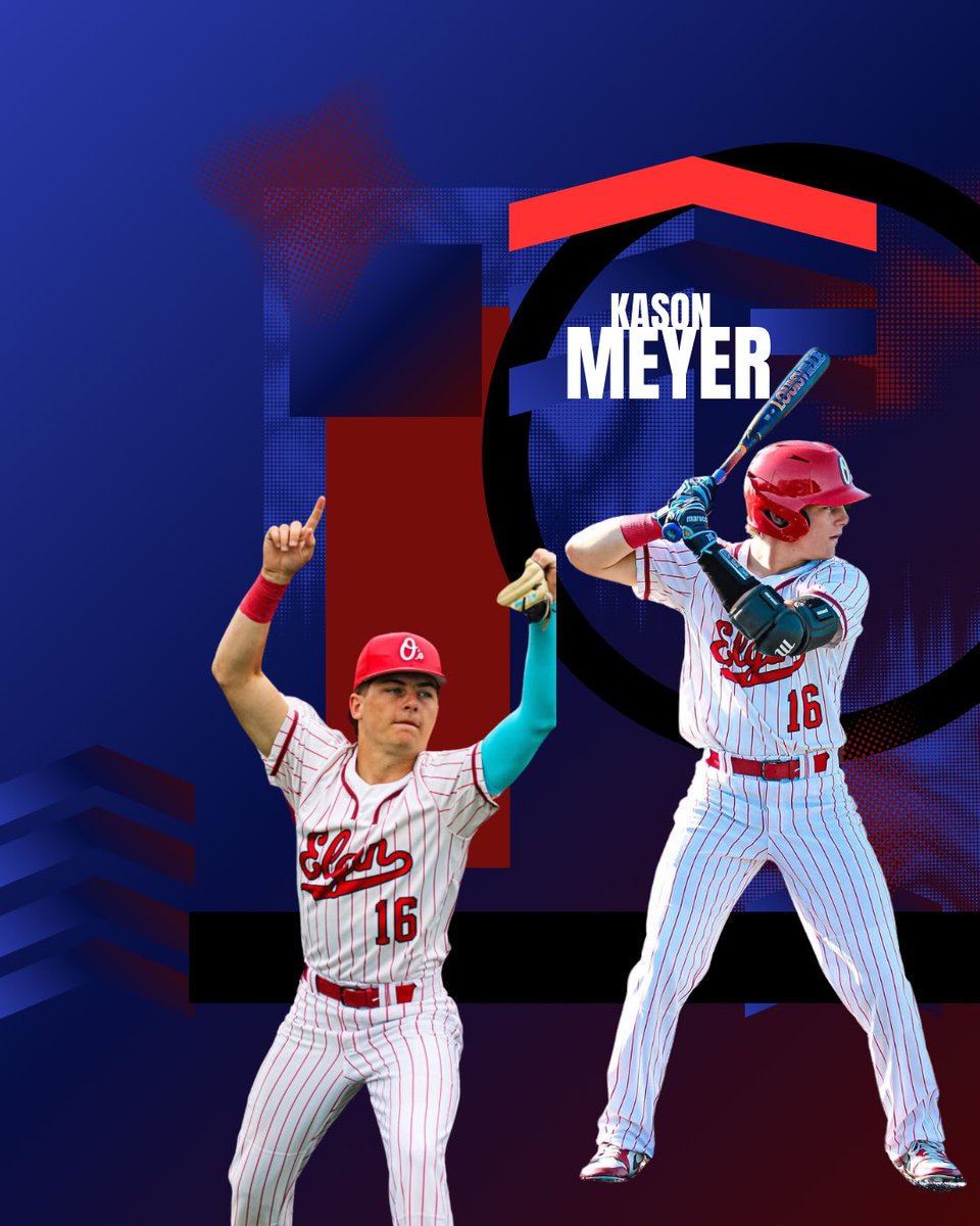 Elgin Owls Baseball (@elginbaseball) on Twitter photo Player of the game is Kason Meyer! 2-2 with a CLUTCH BOMB in the bottom of the six to tie it up AND 3RBIs! Go Oβs!π¦<a href="/kason_meyer/">Kason Meyer</a>
#BTE #ETownVsEveryone Player of the game is Kason Meyer! 2-2 with a CLUTCH BOMB in the bottom of the six to tie it up AND 3RBIs! Go Oβs!π¦<a href="/kason_meyer/">Kason Meyer</a>
#BTE #ETownVsEveryone