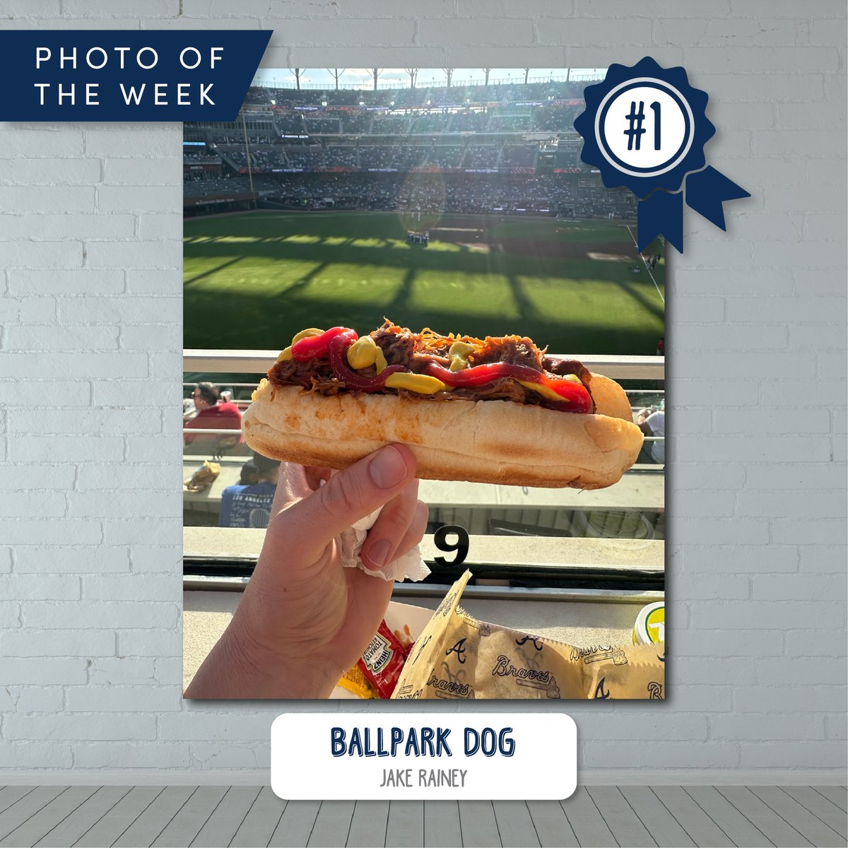 OGARAJETS's tweet photo. WINNER! - #photooftheweek
"BALLPARK DOG" - Summer is near when the ballpark dogs appear! This one is a work of art with a smothering of pulled pork as an additional topping 🌭
Must have been good luck, because the Braves won!
#fosteringconfidence #createtime #winner #hotdog https://t.co/5y1VnToRRG