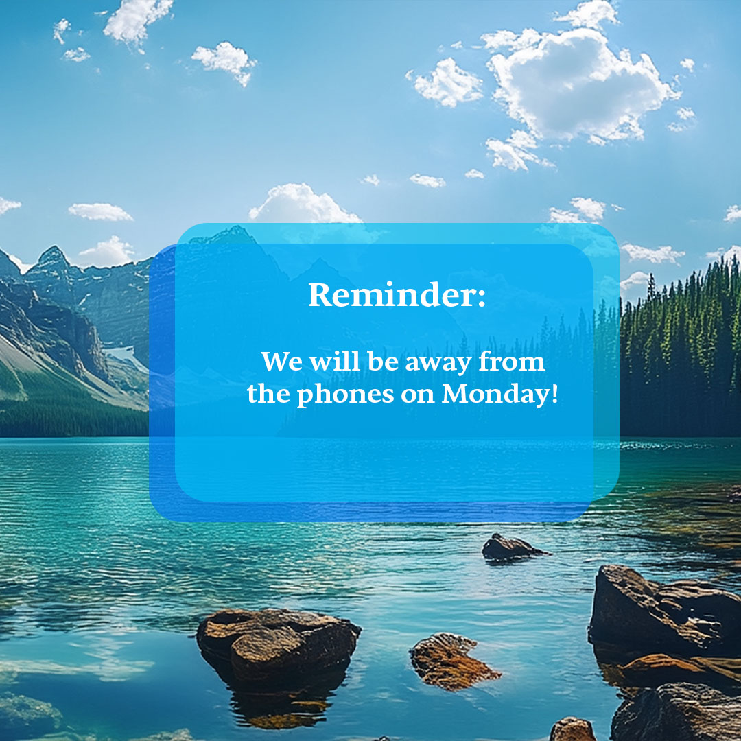 It's time for the long weekend!

We will be out of office on Monday while our team enjoys their Victoria Day long weekend.

We will be back, bright eyed, and bushy tailed Tuesday morning!