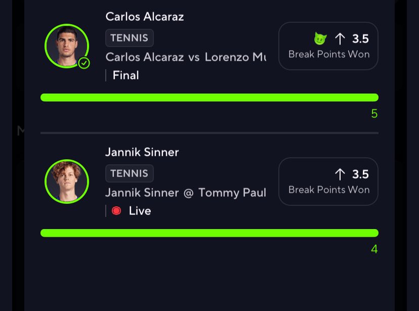 dopeboymego's tweet photo. POWER 2 TENNIS CASH ✅✅
6-0 / 6 Days STRAIGHT https://t.co/xBcUzldGUM