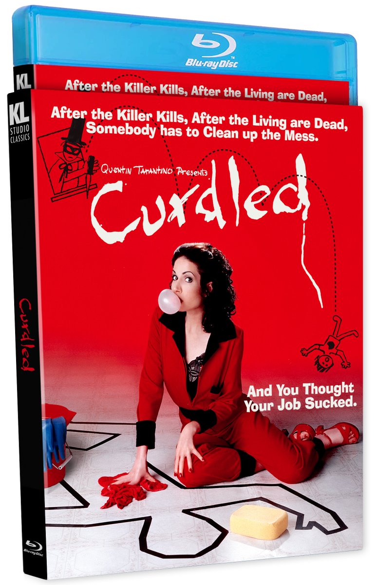 disc_connected's tweet photo. ***RELEASE DETAILS***
Coming on July 29th on #4K and Blu-ray in the US from @KinoLorber: #Curdled (1996)!
Quentin Tarantino presents Curdled, a cutting-edge comedic thriller starring William Baldwin (Sliver) as a seductive mass murderer who meets his match when he encounters a sexy young woman named Gabriela (Angela Jones, Pulp Fiction), assigned to clean up one of his crime scenes. But when she literally uncovers crucial evidence linking him to the crime, the killer pursues Gabriela...only to discover that she shares his disturbing fascination with murder. Devilishly original, Curdled features hot-blooded performances, unpredictable twists and a shockingly memorable climax! The wonderful supporting cast included Lois Chiles (Death on the Nile), Barry Corbin (Career Opportunities) and Kelly Preston (Secret Admirer).
Product Extras :
DISC 1 (4KUHD):
Brand New HDR/Dolby Vision Master – From a 4K Scan of the 35mm Original Camera Negative
NEW Audio Commentary by Actress Angela Jones, Co-Writer/Director Reb Braddock and Co-Writer John Maass
NEW Audio Commentary by Film Historian and Author Dwayne Epstein
2004 Audio Commentary by Reb Braddock and Co-Writer John Maass
5.1 Surround and Lossless 2.0 Audio
Triple-Layered UHD100 Disc
Optional English Subtitles
DISC 2 (BLU-RAY):
Brand New HD Master – From a 4K Scan of the 35mm Original Camera Negative
NEW Audio Commentary by Actress Angela Jones, Co-Writer/Director Reb Braddock and Co-Writer John Maass
NEW Audio Commentary by Film Historian and Author Dwayne Epstein
2004 Audio Commentary by Reb Braddock and Co-Writer John Maass
NEW Interview with Actress Angela Jones
Intro and Outro by Executive Producer Quentin Tarantino
Behind-the-Scenes Special: Featurette
Curdled: Original Short
Curdled: Short (Second Version)
Televison Playback Pieces
Deleted Scenes
Danza Macabra Rehearsals
Theatrical Trailer
5.1 Surround and Lossless 2.0 Audio
Dual-Layered BD50 Disc
Optional English Subtitles
#BluRay #PhysicalMedia #BluRays #BoutiqueBluRay #CultMovies #DiscConnected #KinoLorber #WilliamBaldwin #AngelaJones