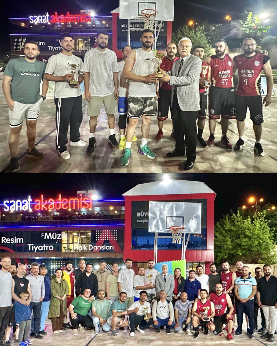 “19 Mayıs Atatürk’ü Anma, Gençlik ve Spor Bayramı ile Gençlik Haftası etkinlikleri kapsamında Mardin’de düzenlenen 3x3 Basketbol Turnuvası’nda, Derik Gençlik ve Spor İlçe Müdürlüğü Basketbol Takımımız şampiyon olmuştur. Gençlerimizi tebrik ediyor, başarılarının devamını diliyoruz
