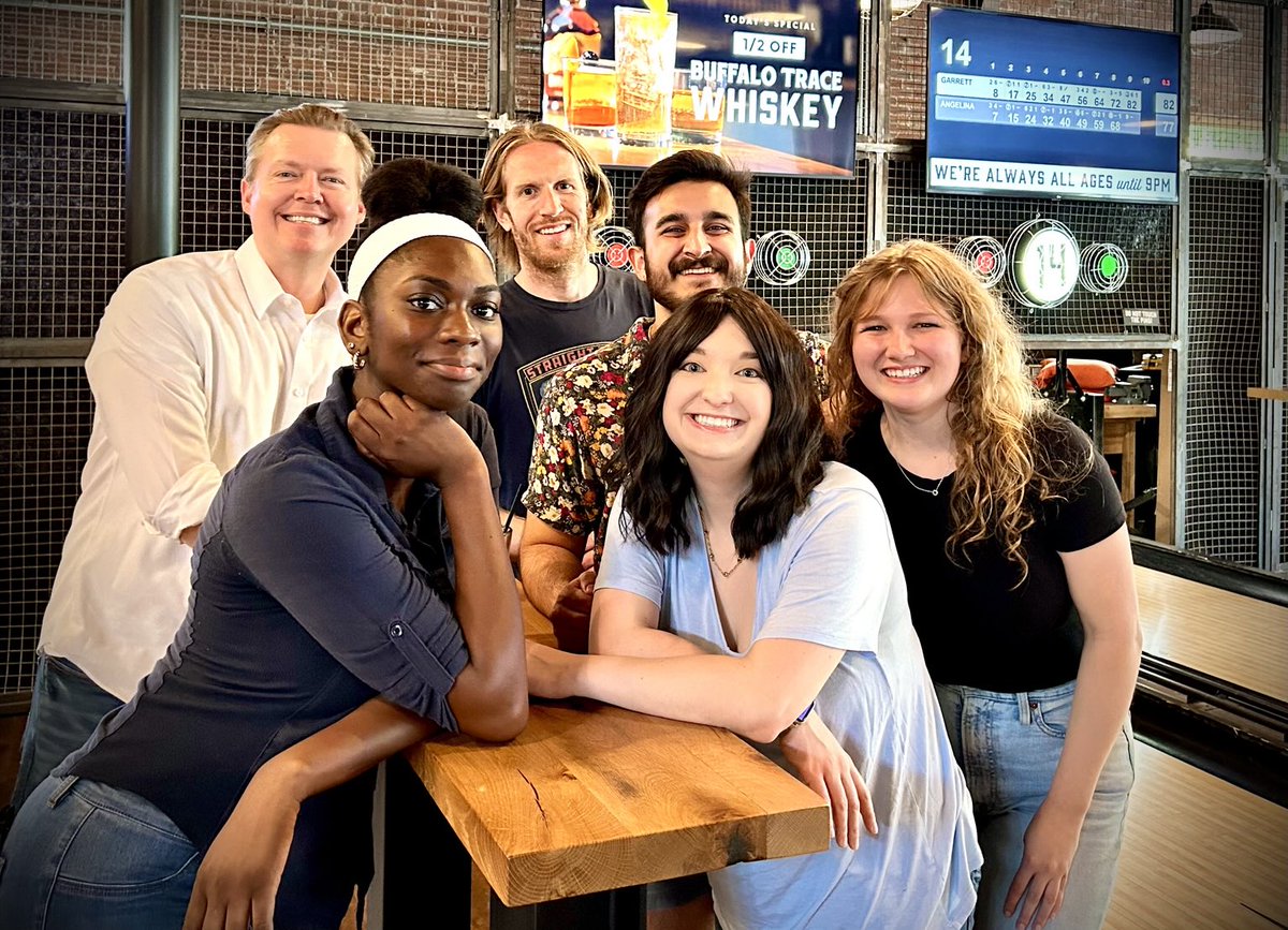 Burnette Lab outing to Pins Mechanical Nashville. Sadly, Burnette Lab 2.0 is coming to an end but Burnette Lab 3.0 is booting up! #CellBiology
