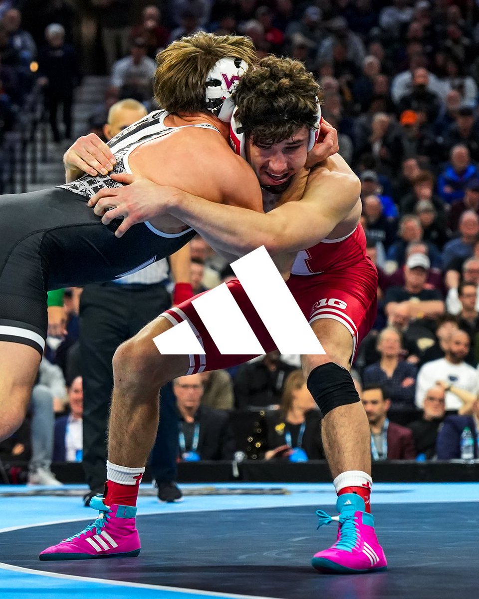In the moment that mattered most at the NCAA Championship, Ridge Lovett locked in greatness—wearing the all-new Pink Combat Speeds. 

Built for speed. Designed for champions.

🔥 On sale now: adidaswrestling.com/collections/sh…

#adidasWrestling #CombatSpeed #wrestlingshoes