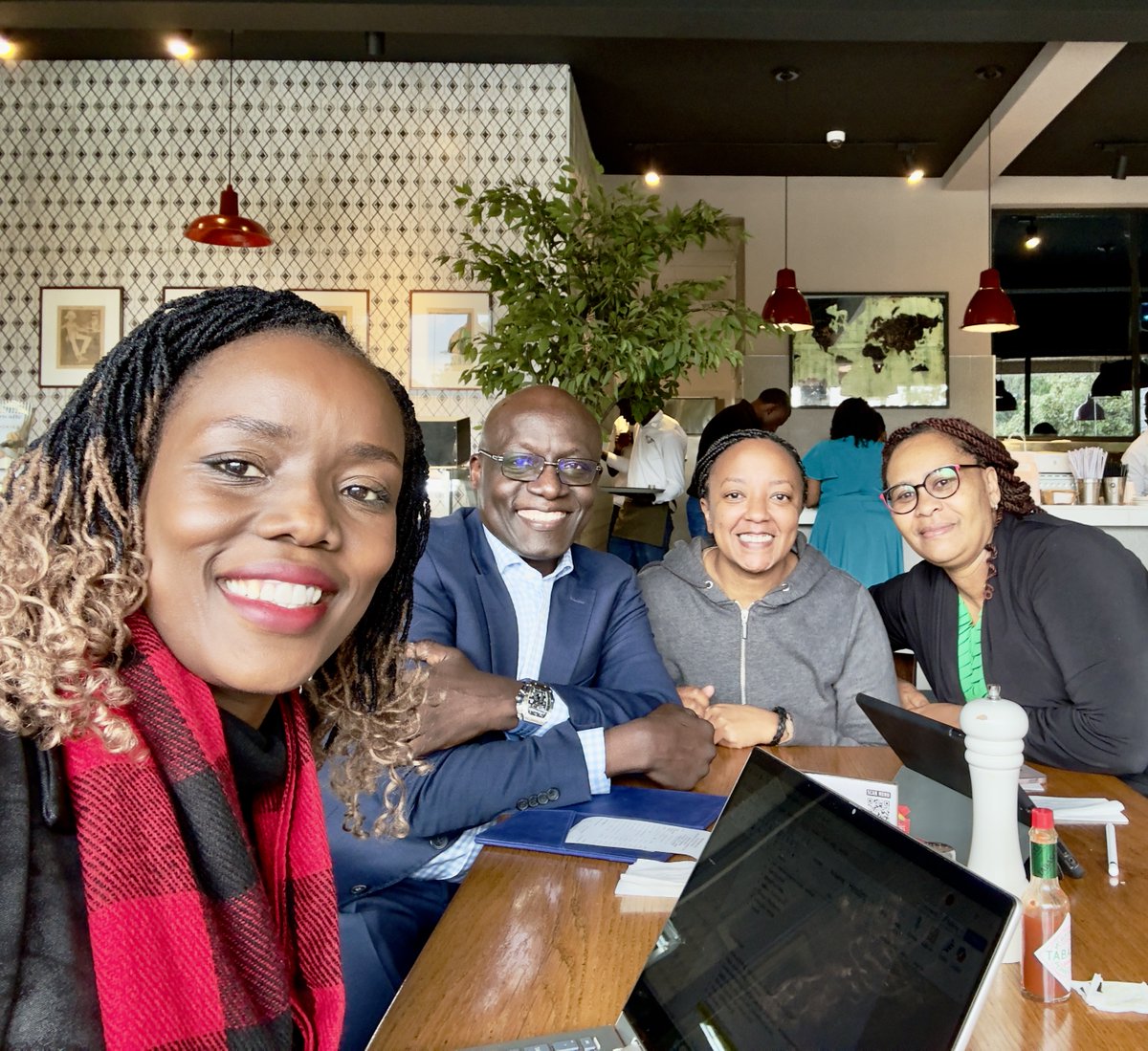 Amb. Philip, Thigo, MBS tweet media