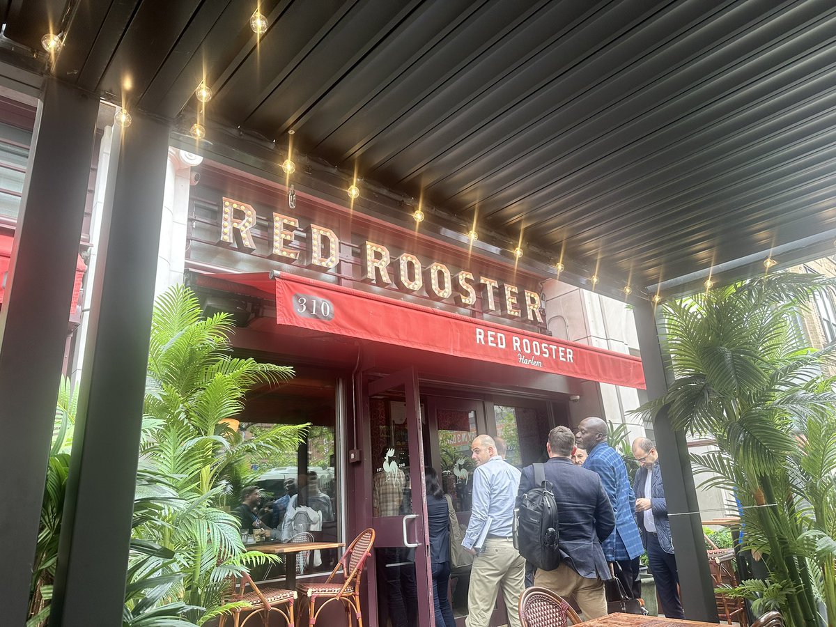 blackopp4's tweet image. Went to Marcus Samuelson restaurant the Red Rooster in Harlem food and drinks were excellent