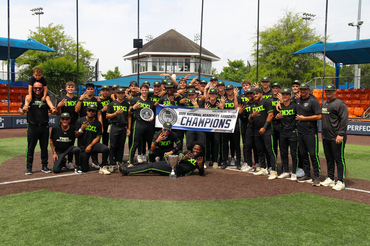 Brian J. Martinez (@tnxl_baseball) on Twitter photo 6 elimination games in a row to our 4th NAA national championship! These boys just never stopped competing. To say I’m proud is an understatement. What an amazing group and an amazing season! <a href="/TNXLAcademy/">TNXL Academy Ducks</a> <a href="/naaconference/">National Academies Association</a> <a href="/PG_Scouting/">Perfect Game Scout</a> 6 elimination games in a row to our 4th NAA national championship! These boys just never stopped competing. To say I’m proud is an understatement. What an amazing group and an amazing season! <a href="/TNXLAcademy/">TNXL Academy Ducks</a> <a href="/naaconference/">National Academies Association</a> <a href="/PG_Scouting/">Perfect Game Scout</a>