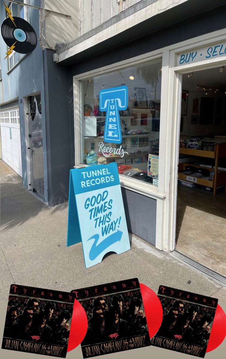 Exclusive “Tyranny” Ruby Red Repress Available at all @TunnelRecordssf Locations. *In Store Only*