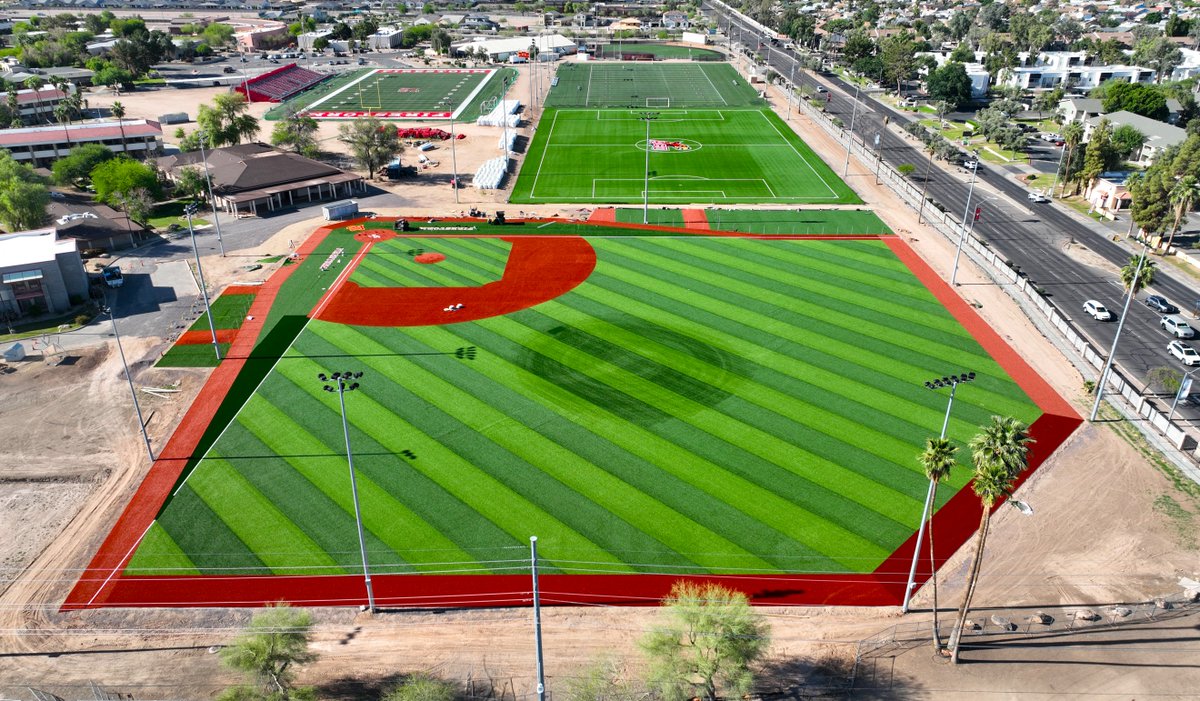 ACU_AZ's tweet image. Our new athletic fields are coming together, and we’re excited for what’s ahead. A space for our athletes to compete, grow, and lead—right here on campus. 🔥
#ACUFields #ACUFirestorm #ProgressUpdate