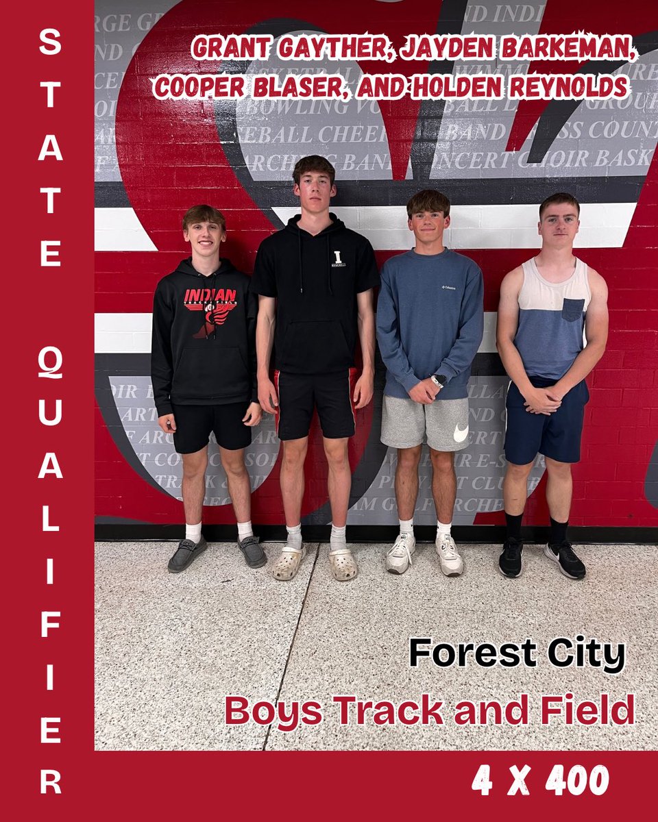 Forest City Boys Track Team tweet media