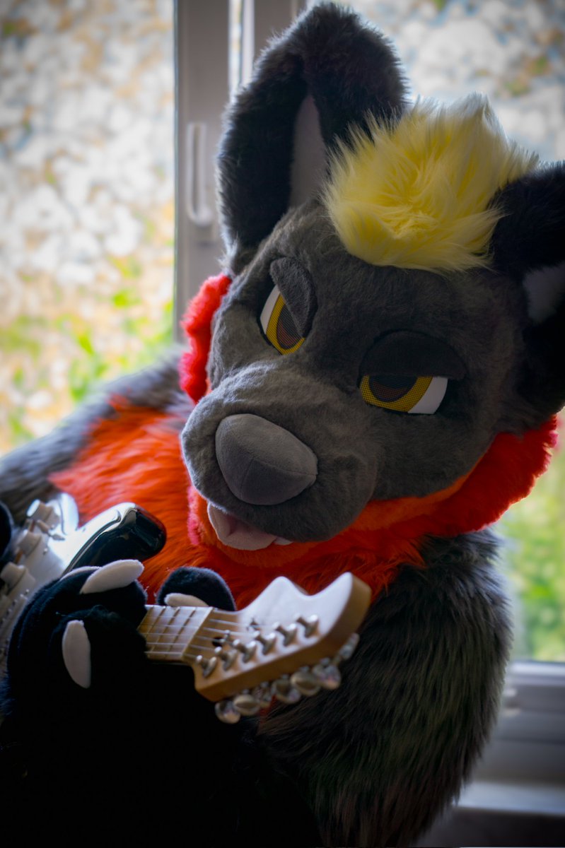 🎸🤟 #FursuitFriday

📸<a href="/BlakeExcalibur/">Blake Excalibur</a>
🖼️✏️@darkdrakee
🧵 <a href="/VarrosCreations/">Varro's Creations</a>