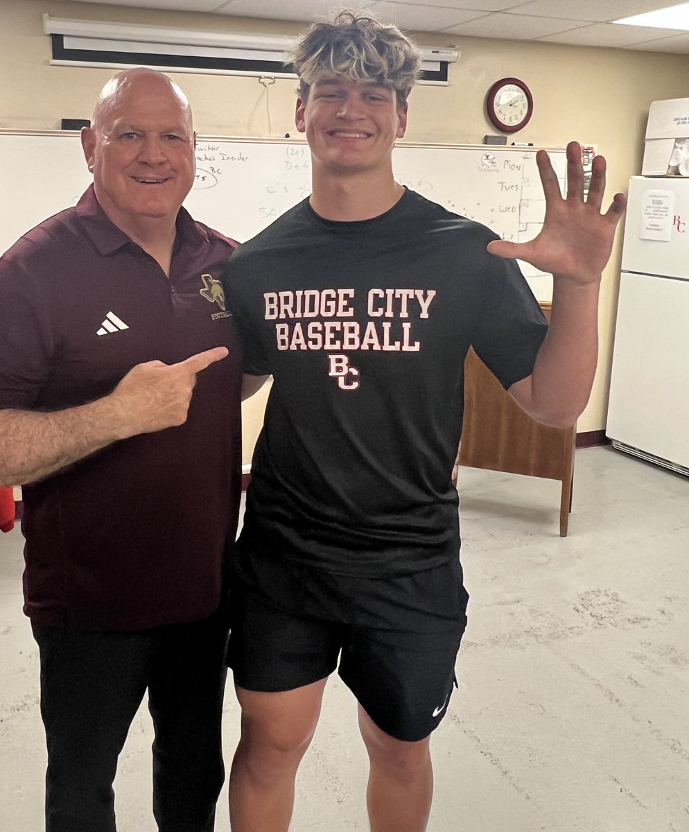 #AGTG I’m blessed to receive an offer from Texas State University!! <a href="/TXSTATEFOOTBALL/">Texas State Football</a> <a href="/Bdpeveto/">Bradley Dale Peveto</a> <a href="/TrustMyEyesO/">⭕️FFERTUNITY</a> <a href="/GJKinne/">GJ Kinne</a> <a href="/CoachDexG4WYW/">Dexter Mccoil Sr.</a> <a href="/andrewcobus/">Coach Cobus</a> <a href="/coachsmalley23/">Josh Smalley</a> <a href="/CoachTheriot/">Chris Theriot</a> <a href="/coachctaylor_/">Coach taylor</a> <a href="/DonnieBaggs_/">#HCville</a> <a href="/247Hudson/">Hudson Standish</a> <a href="/TFloss32/">Todd Glawson</a> <a href="/adamgorney/">Adam Gorney</a> @RivalsFriedman <a href="/BenjaminGolan/">Ben Golan</a>