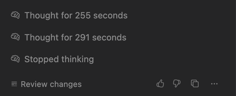 all that thinking for nothing 🥲 <a href="/cursor_ai/">Cursor</a>