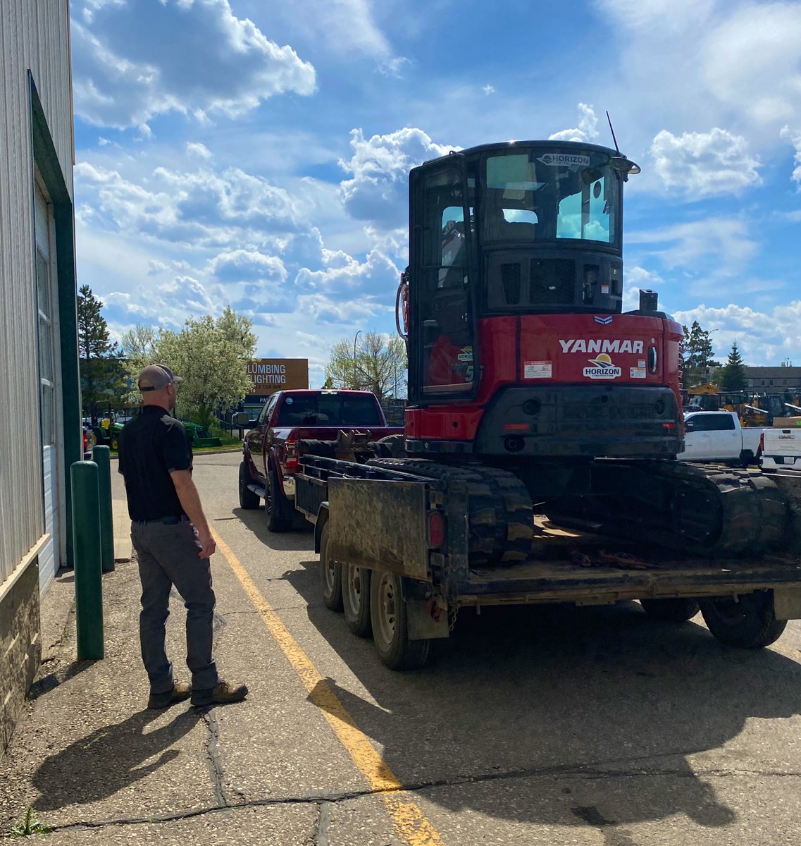 Yanmar Excavator Season is Here! 
It’s always good to see units rolling off the lot! 
Follow the link to view our in stock inventory! horizonagturf.com/yanmar-products